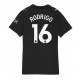 Manchester City Rodri Hernandez #16 Replike Gostujuci Dres za Ženska 2025-26 Kratak Rukav